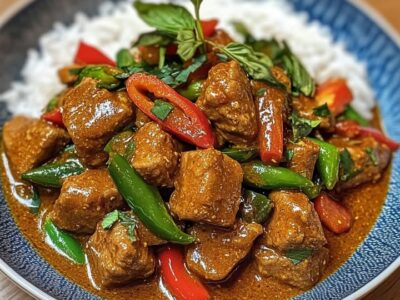 Bœuf Curry Thaï Savoureux : Recette Facile et Rapide