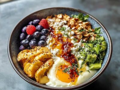 Bol Énergétique Gourmand : Recette Savoureuse et Facile à Préparer
