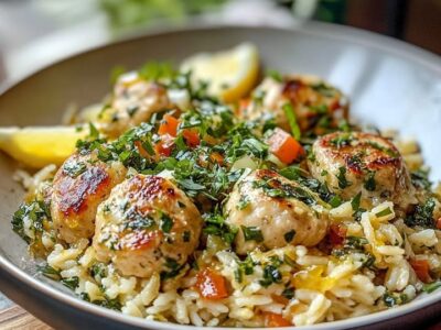 Boulettes Orzo Citron : Recette Facile et Savoureuse
