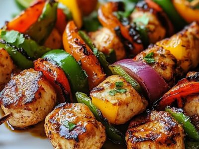 Brochettes Poulet Crevettes : Recette Savoureuse et Facile