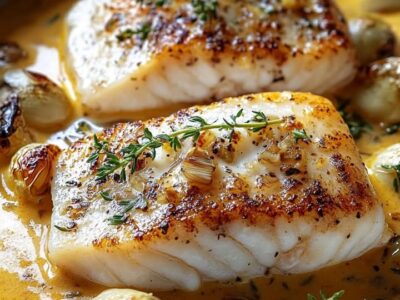 Cabillaud Crémeux Moutarde : Recette Savoureuse et Facile