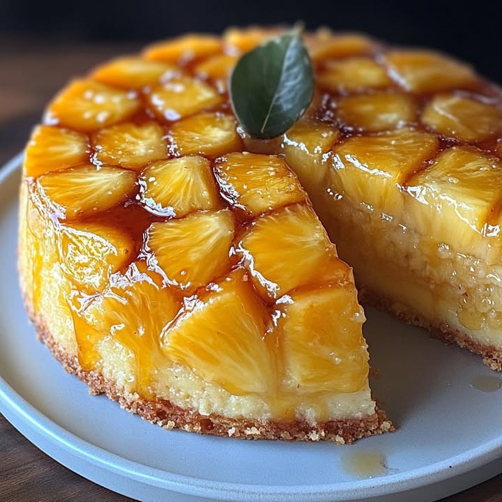 Cake Ananas Léger