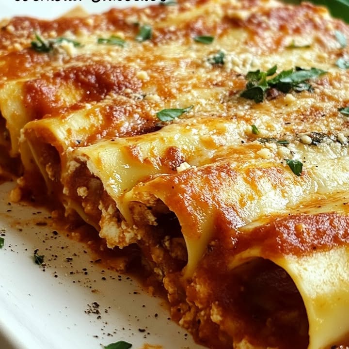 Cannelloni Épinards Ricotta
