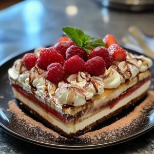 Charlotte Fraises Cacao