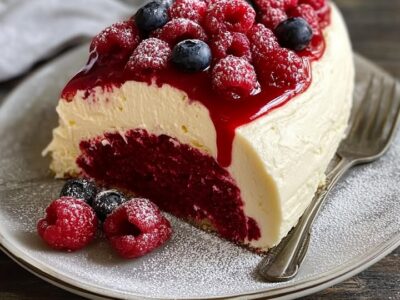 Cheesecake Velours Rouge : Recette Facile et Savoureuse