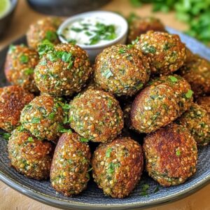 Falafels Croustillants Air Fryer