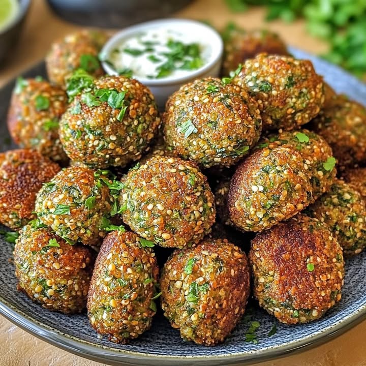 Falafels Croustillants Air Fryer