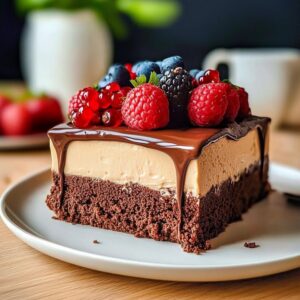 Gâteau Chocolat Baies