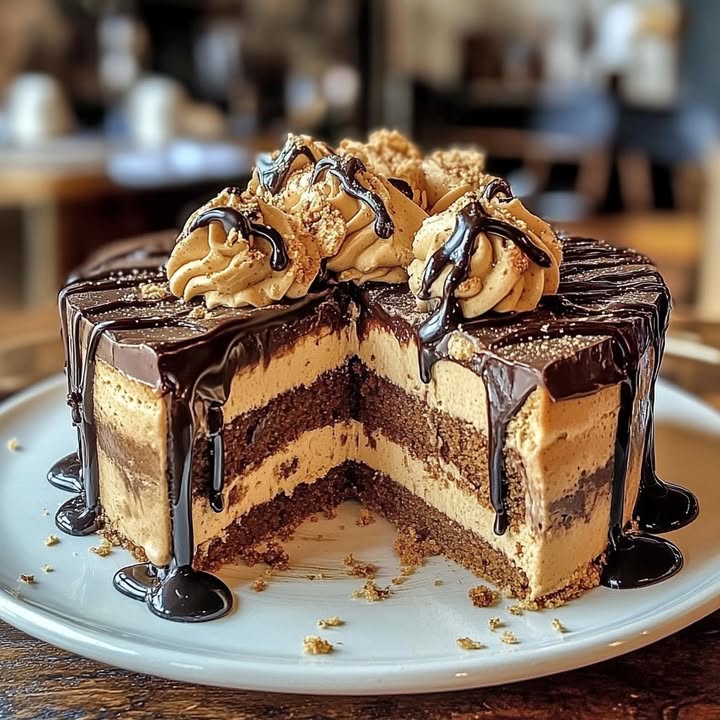 Gâteau Chocolat Cacahuète