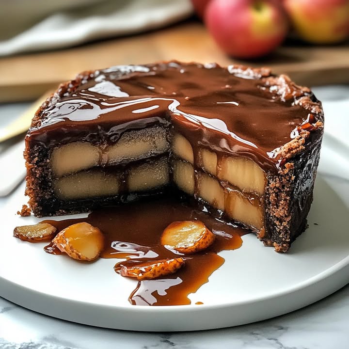 Gâteau Chocolat Caramélisé