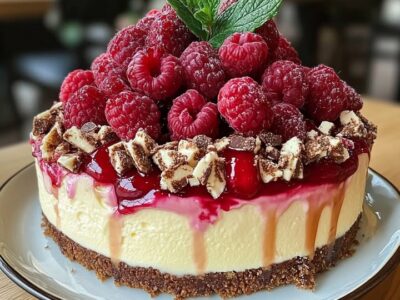 Gâteau Framboise Chocolat : Recette Facile et Savoureuse