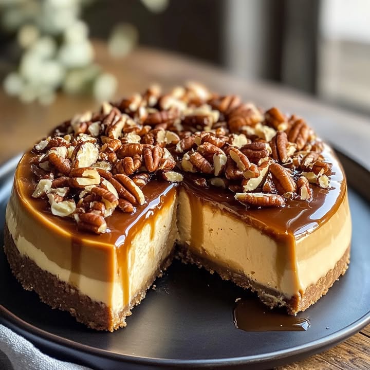 Gâteau Fromage Caramel