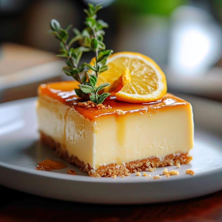 Gâteau Fromage Citron