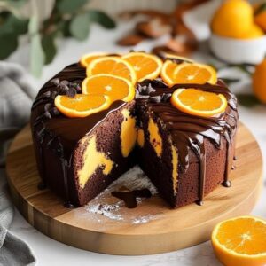 Gâteau Orange Chocolat