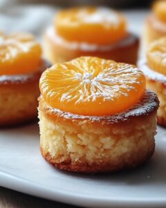 Gâteaux Orange Amandes