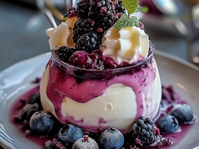 Glace Myrtilles Maison : Recette Facile et Savoureuse