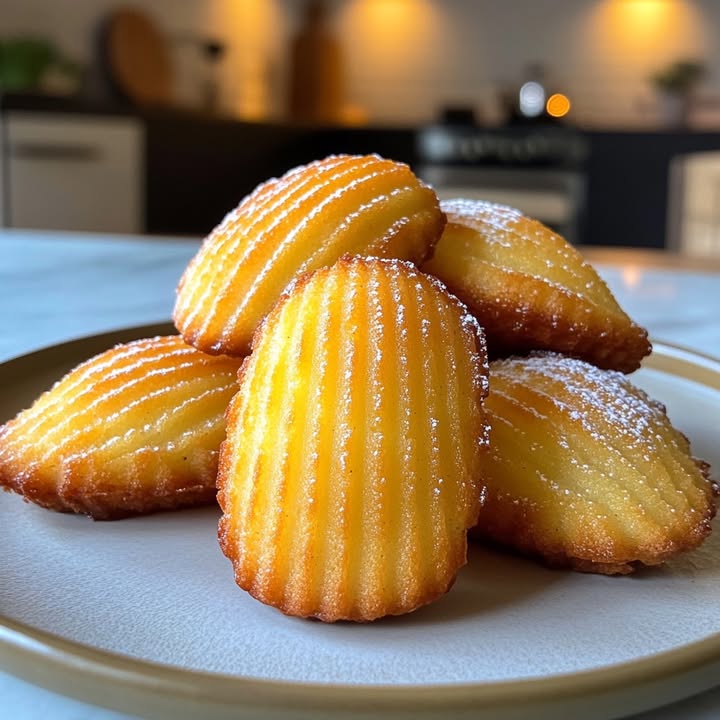 Madeleines Vanille Moelleuses