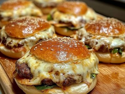 Mini Pizza Burgers Rapides et Savoureux