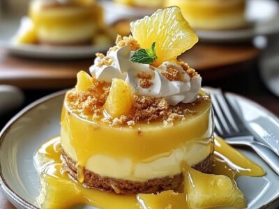 Panna Cotta Citron Spéculoos : Recette Facile et Savoureuse