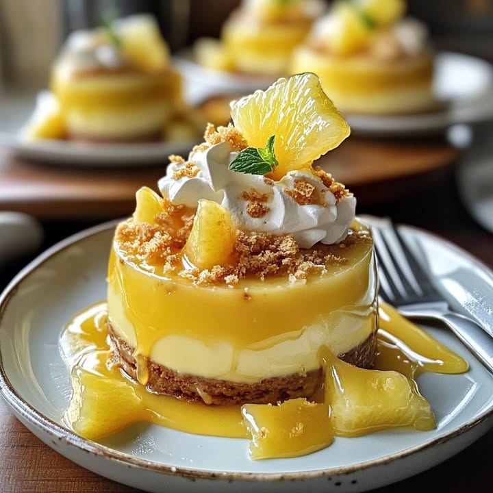 Panna Cotta Citron Spéculoos