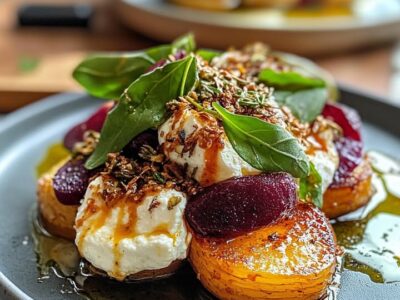 Patates Douces Burrata : Recette Savoureuse et Facile à Préparer