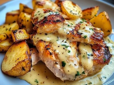 Poulet Alfredo Pomme : Recette Savoureuse et Facile à Préparer