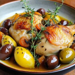 Poulet Citron Olives