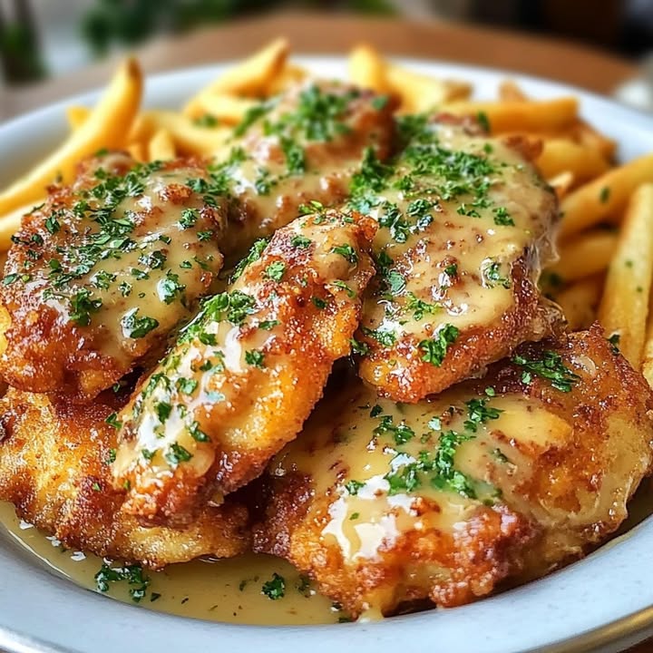Poulet Maroilles Réconfortant