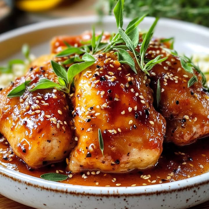 Poulet Sésame Orange