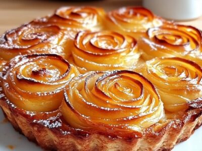 Roses Pommes Caramélisées : Recette Facile et Savoureuse