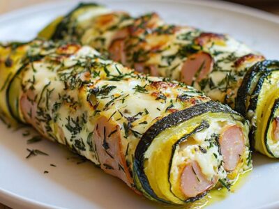 Roulé Courgettes Lentilles : Recette Facile et Savoureuse