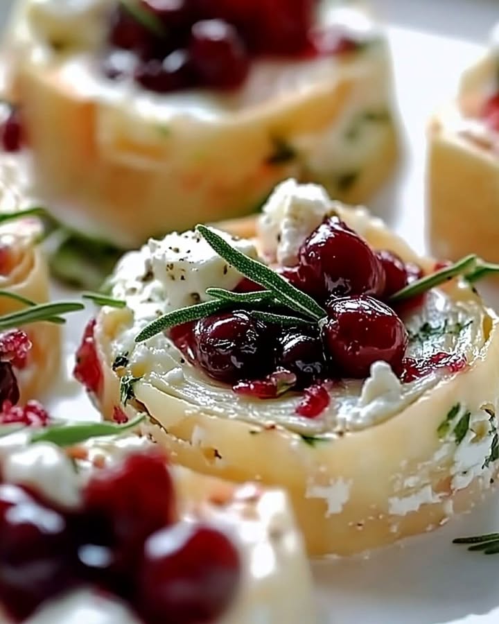 Rouleaux Feta Canneberges
