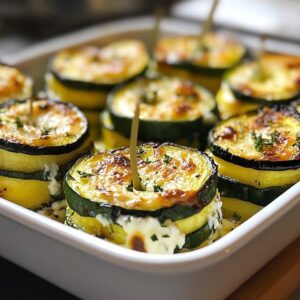 Roulés courgettes citronnés