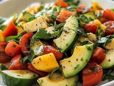 Salade Avocat Tomates : Recette Facile et Savoureuse