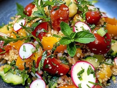Salade Boulgour Fraîcheur : Recette Facile et Savoureuse