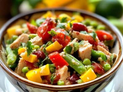 Salade Colorée Gourmande : Recette Facile et Savoureuse