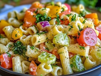 Salade Ditalini Équilibrée : Recette Facile et Savoureuse