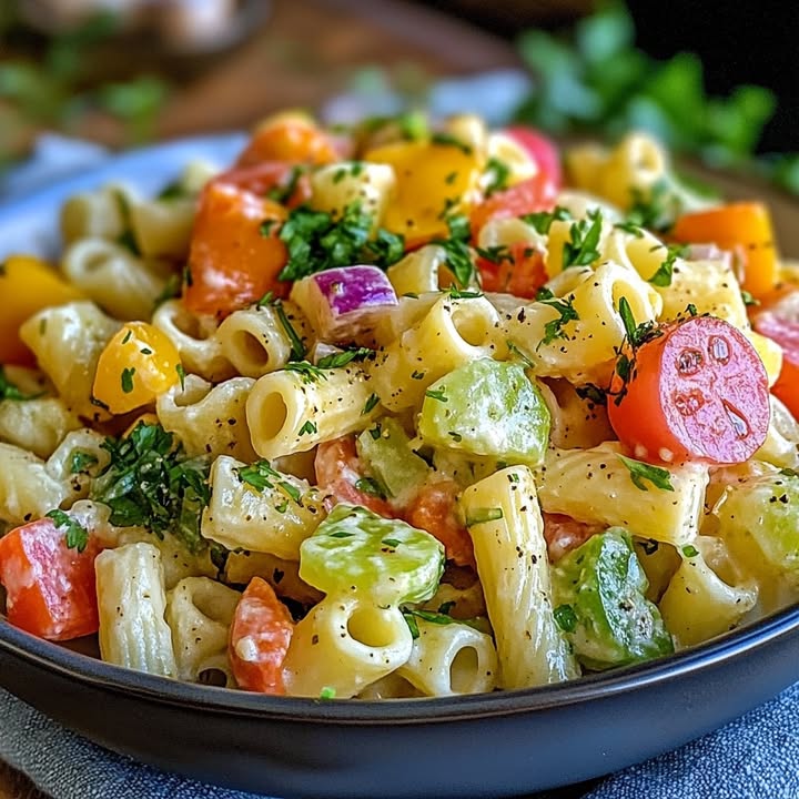 Salade Ditalini Équilibrée