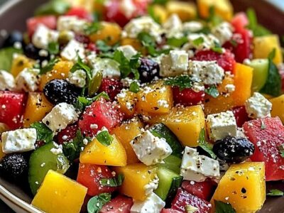 Salade Fraîcheur Fruitée : Recette Facile et Savoureuse