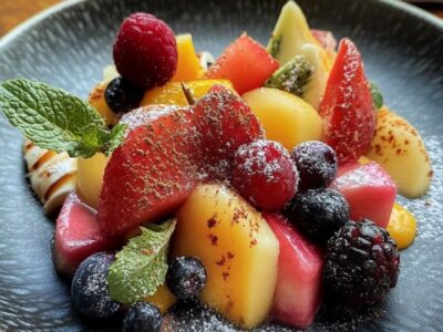 Salade Fruits Éclatante : Recette Facile et Savoureuse