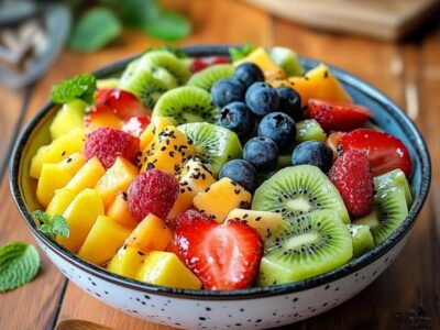 Salade Kiwi Passion : Recette Facile et Savoureuse