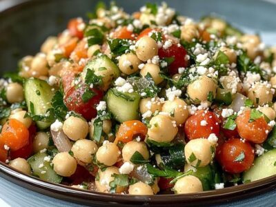 Salade Méditerranéenne Fraîche : Recette Facile et Savoureuse