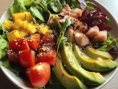 Salade Thon Avocat : Recette Facile et Savoureuse