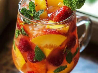 Sangria Estivale Sans Alcool : Recette Facile et Rafraîchissante