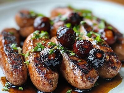 Saucisses Cerises Grillées : Recette Facile et Savoureuse