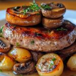 Saucisses Champignons Pommes