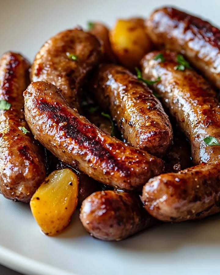 Saucisses Pommes Légumes