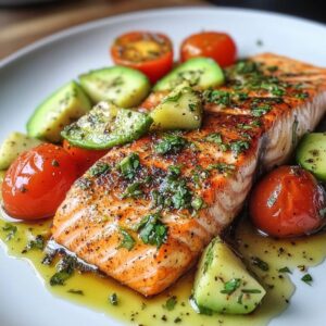Saumon Avocat Tomates