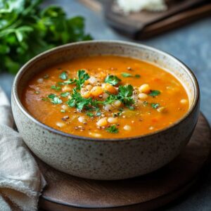 Soupe Lentilles Carottes