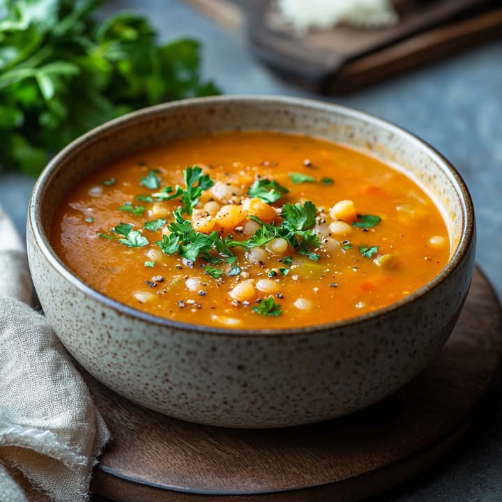 Soupe Lentilles Carottes